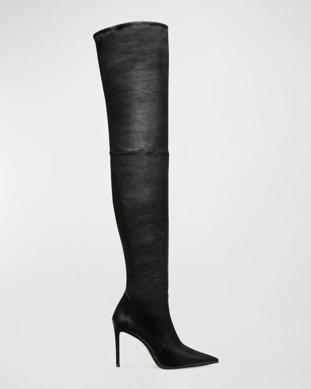 Stuart Weitzman Womens Ultrasturt 100 Pointed Toe High Heel OVer The Knee Boots Product Image