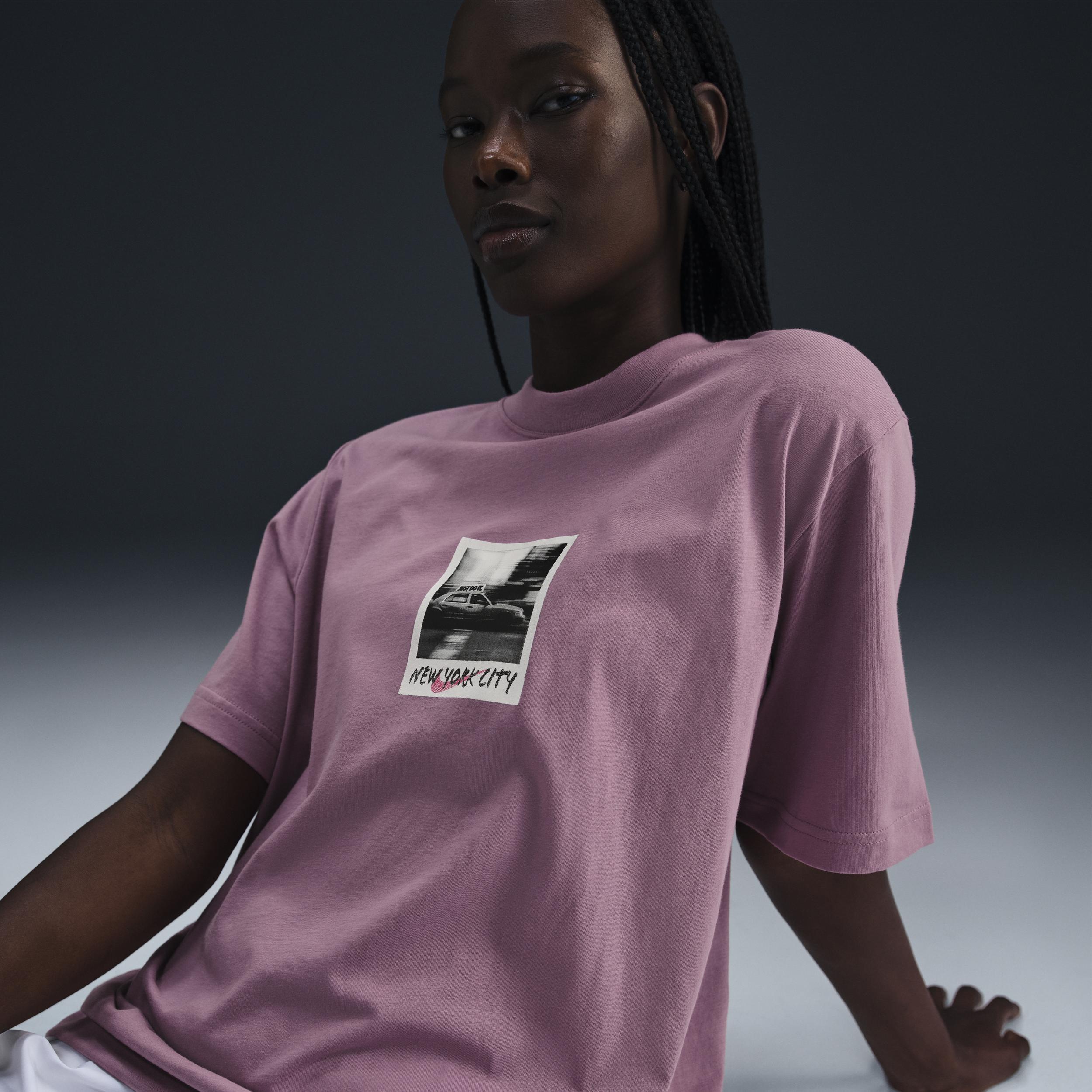 Womens Nike Sportswear Crew-Neck T-Shirt Product Image