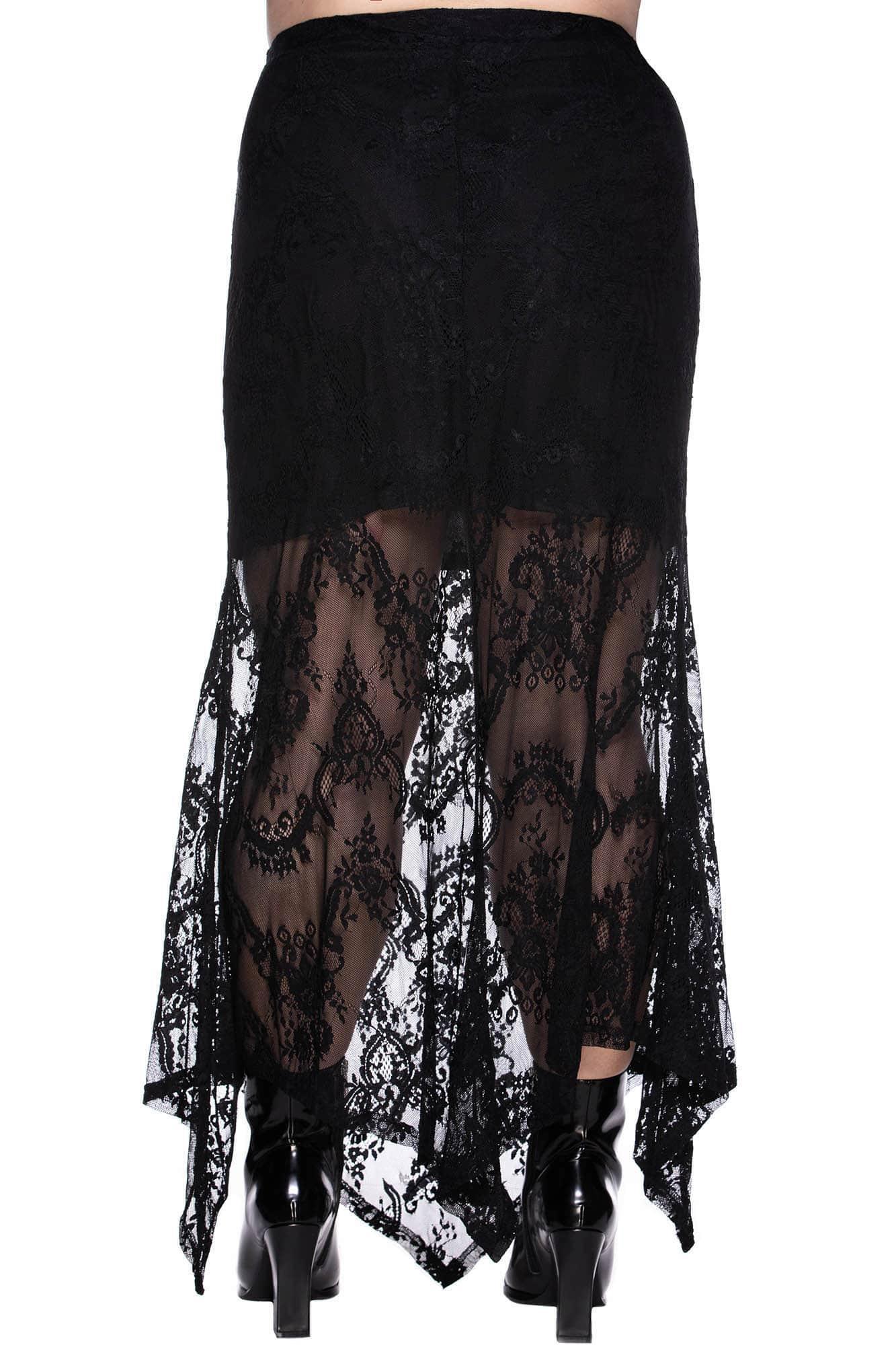 Rosa Lace Maxi Skirt [PLUS] Female Product Image