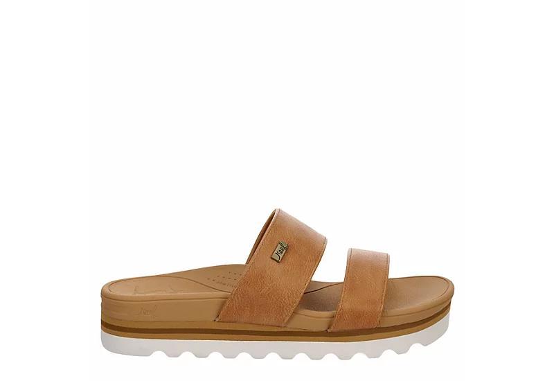 Reef Womens Banded Horizon Hi Slide Sandal Product Image