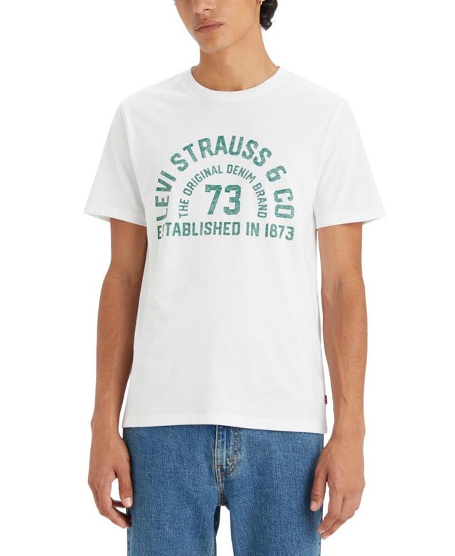 Levis Mens Classic Standard-Fit Arch Logo Graphic T-Shirt Product Image