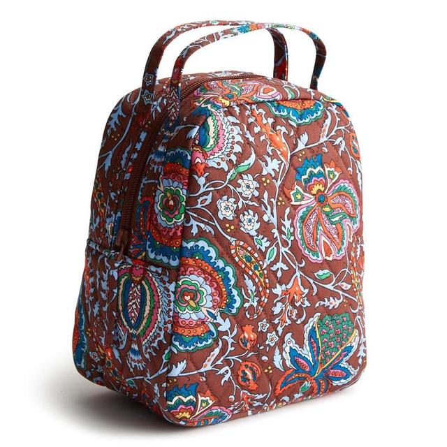 Vera Bradley Lunch Bag Women in Marrakesh Cinnamon Brown Product Image