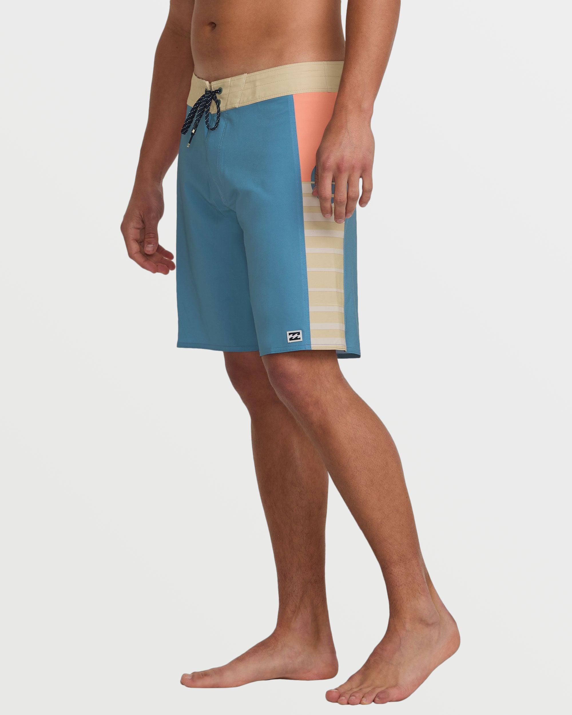 D Bah Pro Performance 18.5" Boardshorts - Glacier Blue Male Product Image