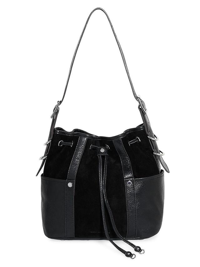 Aimee Kestenberg About Town Leather & Suede Bucket Bag Product Image