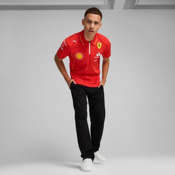 Scuderia Ferrari Team Pro Men's Polo Tee Product Image