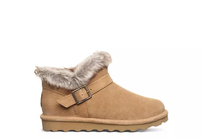 Bearpaw Jasmine Faux Fur Womens Short Boots Product Image