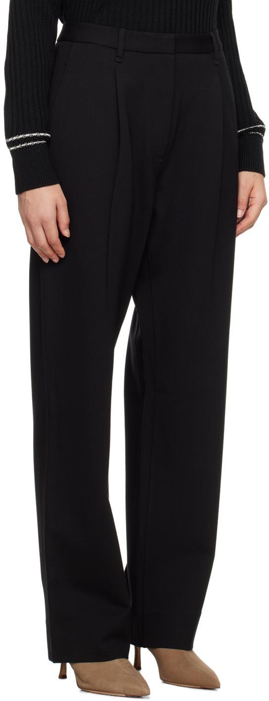 RAG & BONE Clover Wool Trousers In Black Product Image