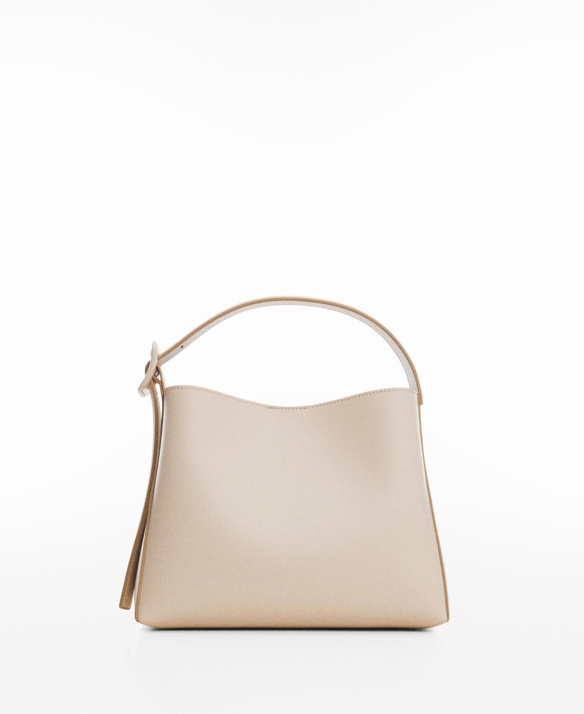 MANGO - Shopper bag with buckle - One size - Women Product Image