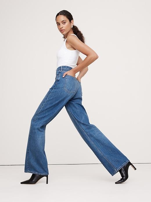 The Icon Classic Wide-Leg Jean Product Image