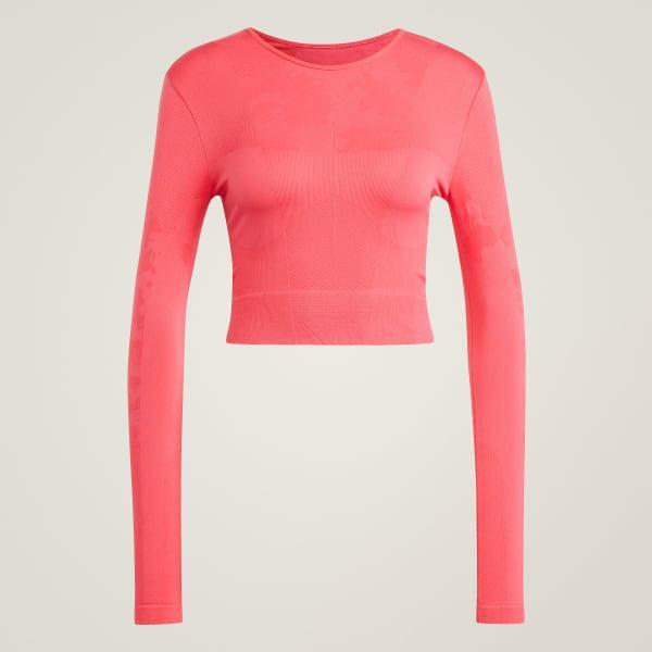 adidas by Stella McCartney TrueStrength Seamless Long Sleeve Yoga Top Product Image