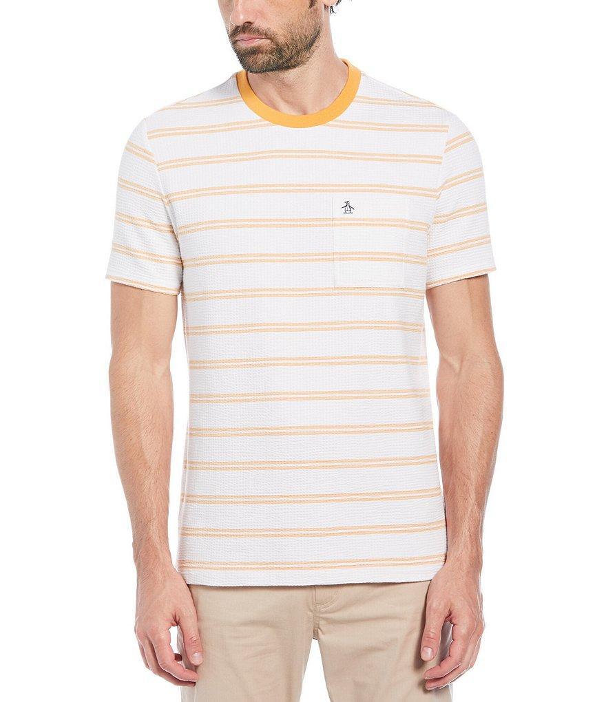 Original Penguin Seersucker Stripe Short Sleeve T-Shirt Product Image