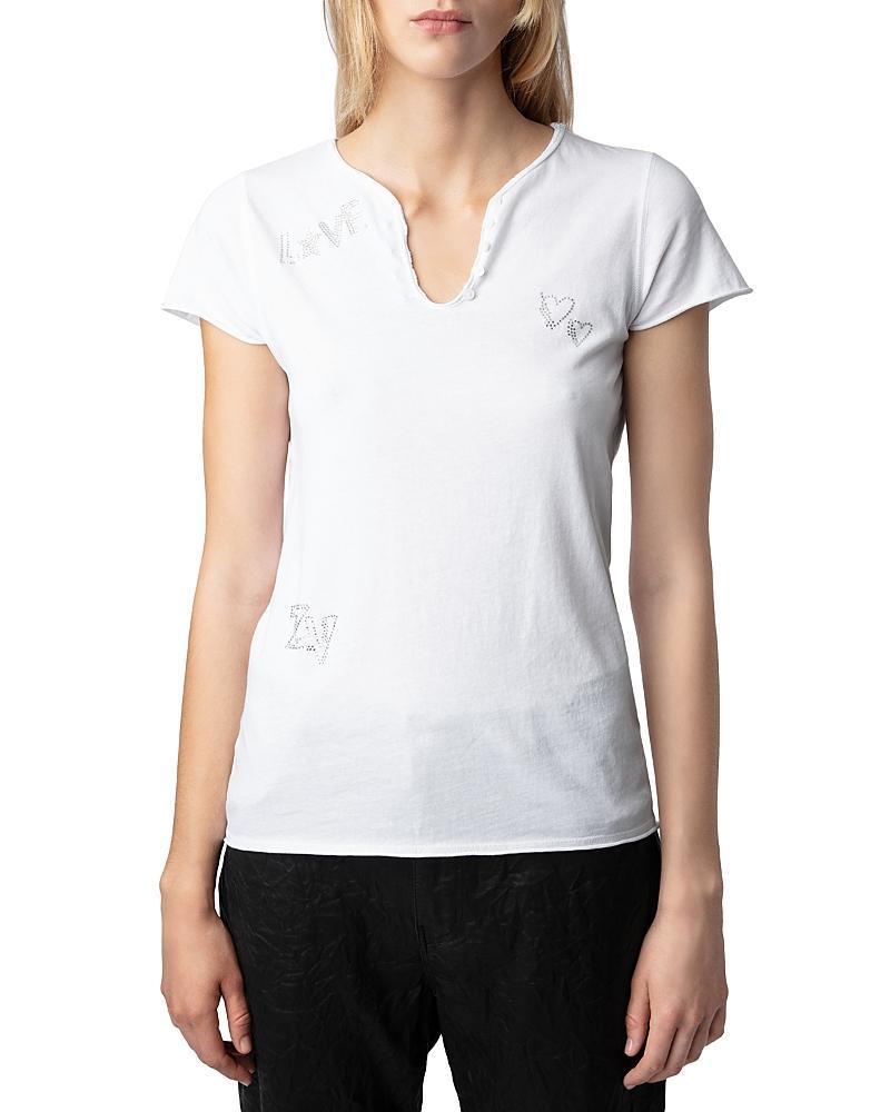 Womens Tunisien MC Cotton T-Shirt Product Image