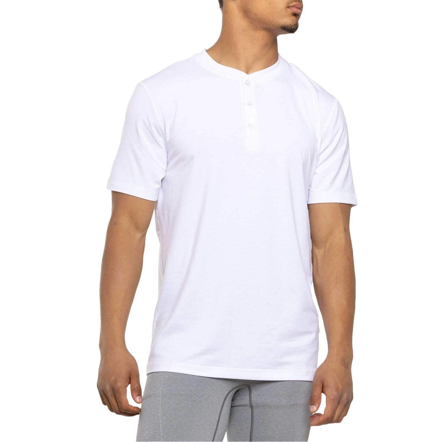 Gaiam Rejuvenate Henley Shirt - Short Sleeve Product Image