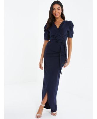 Women's Puff Sleeve Maxi Dress Product Image