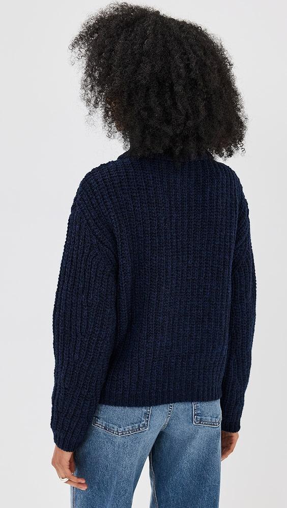 Bite Studios Chunky Heritage Wool Zip Cardigan | Shopbop Product Image