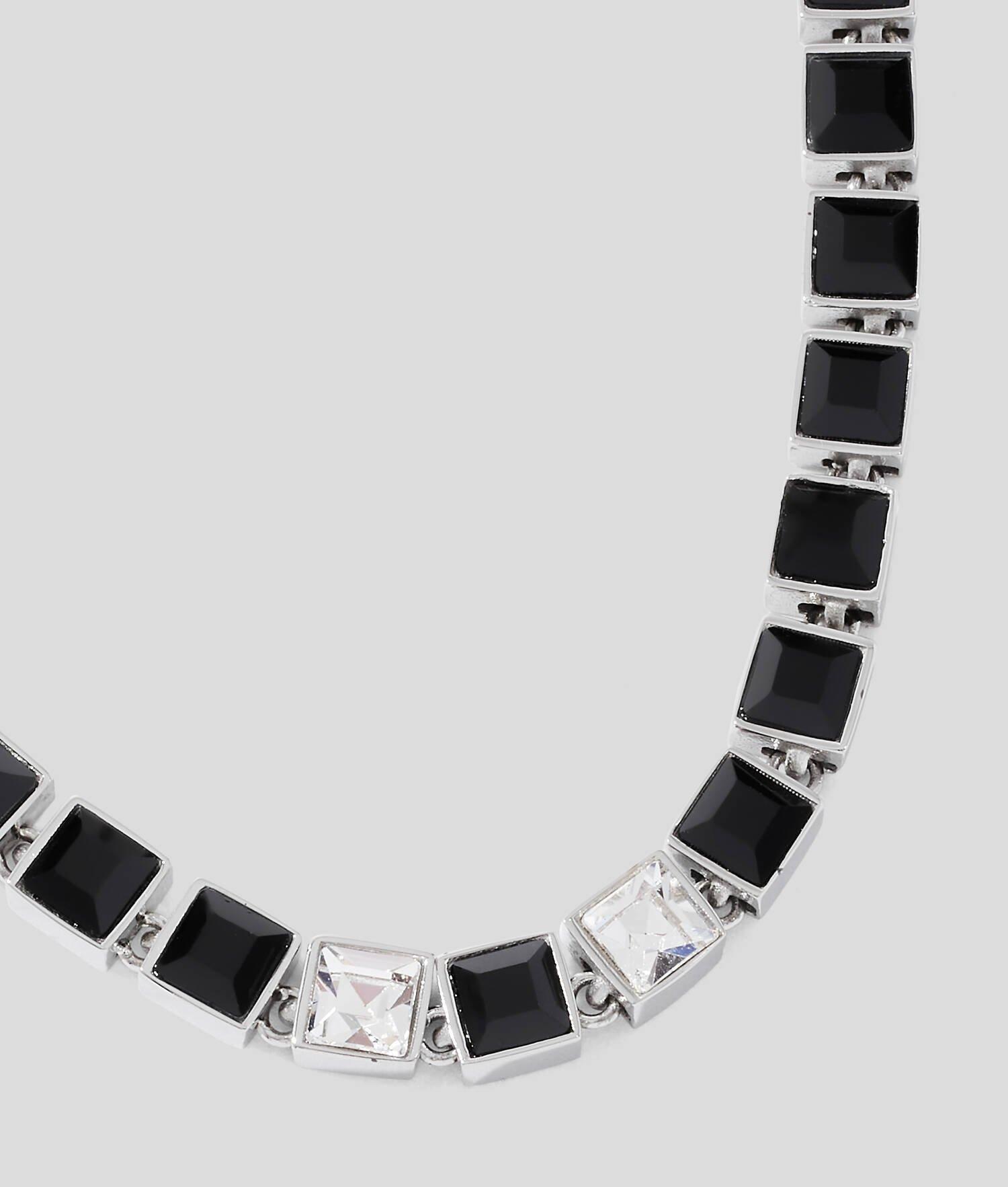 BLACK CRYSTALS NECKLACE Product Image