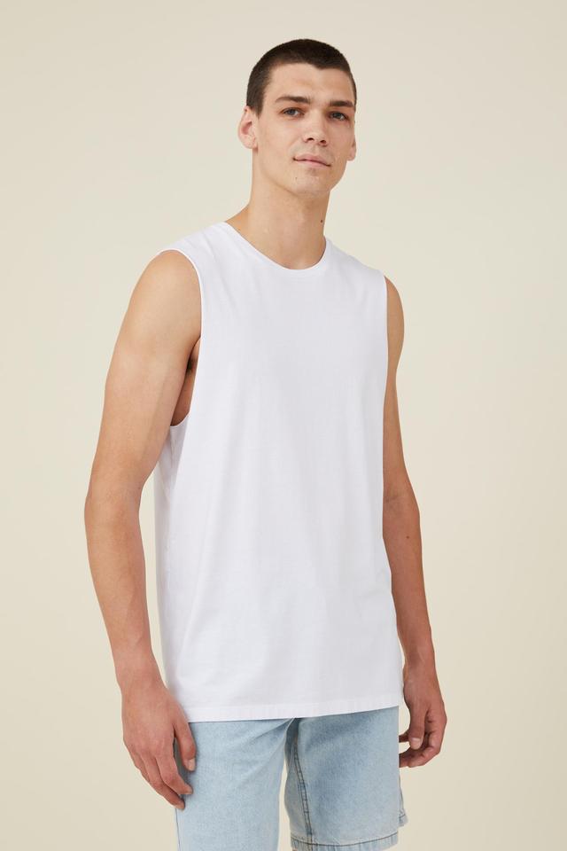 Cotton On Men - Organic Muscle - White Product Image