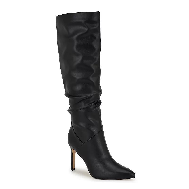 Nine West Perino Womens Stiletto Heel Knee-High Dress Boots Product Image