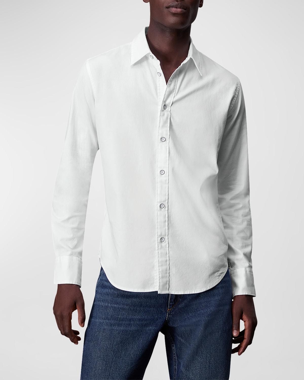 Mens Tomlin Cotton Button-Front Shirt Product Image