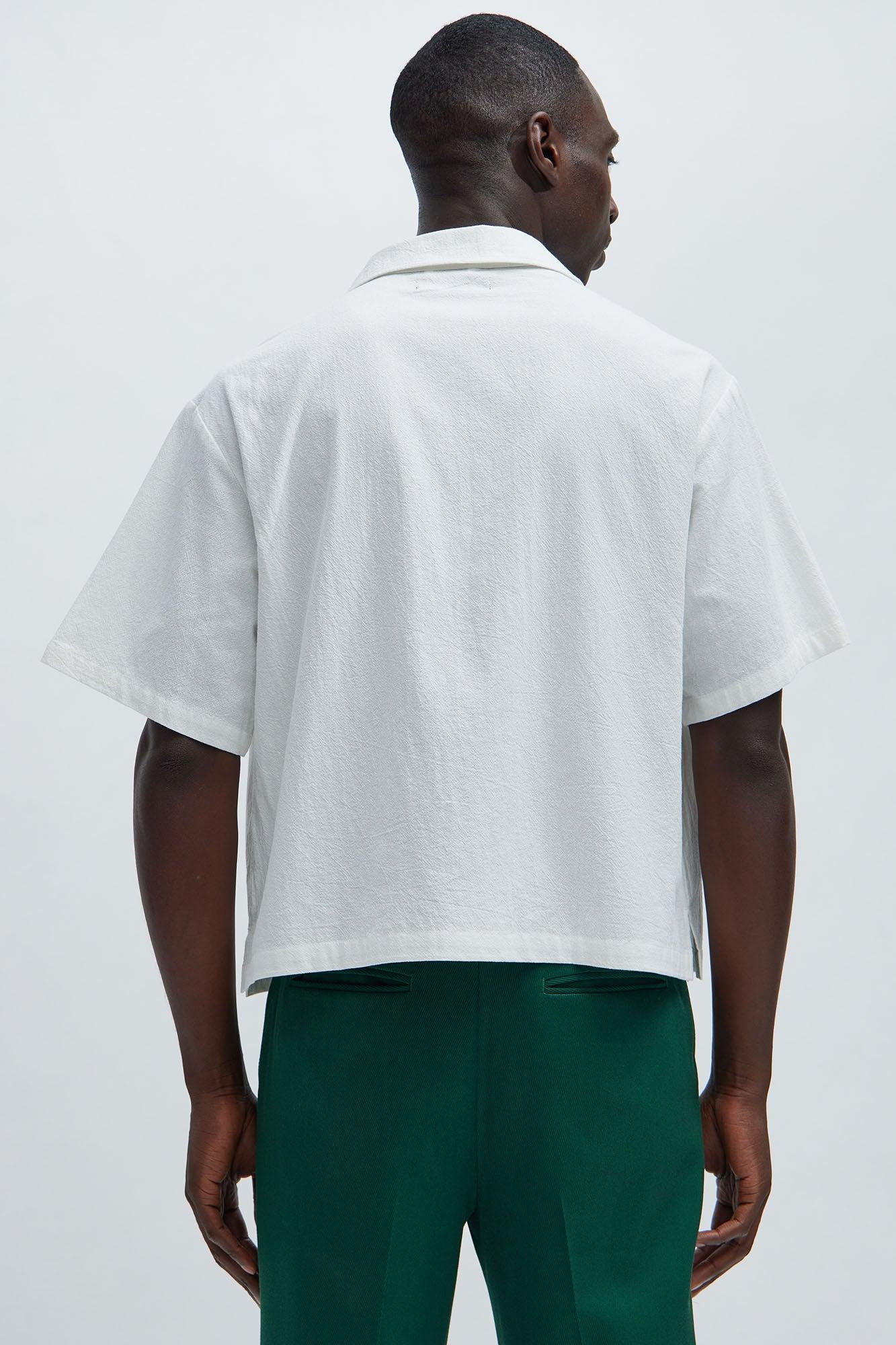 Gardena Embroidered Shirt - White Product Image