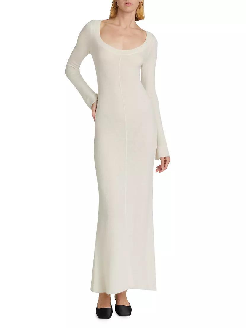 Balerina Mohair-Blend Maxi Dress Product Image