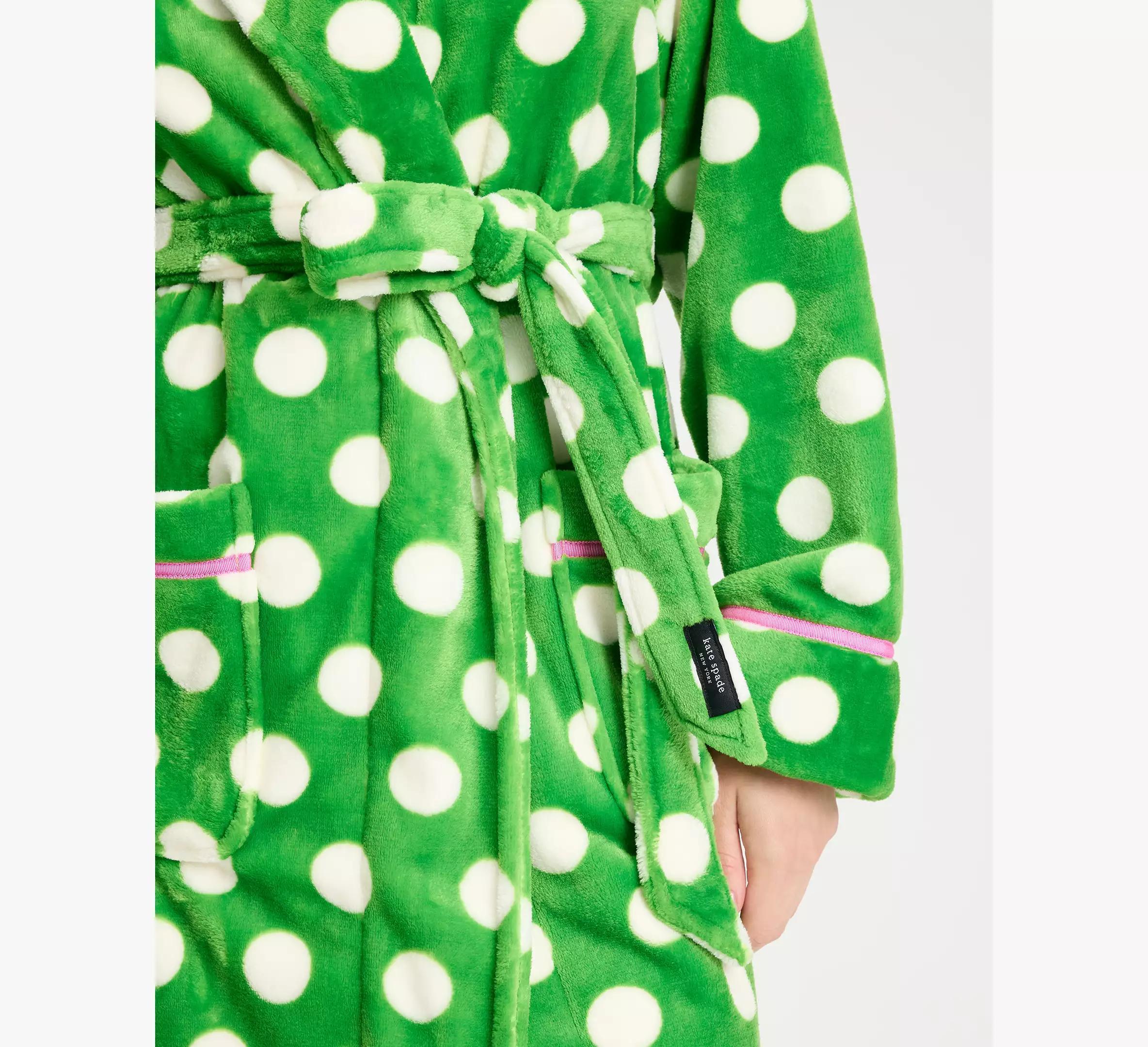 Green Grand Dot Long Robe Product Image