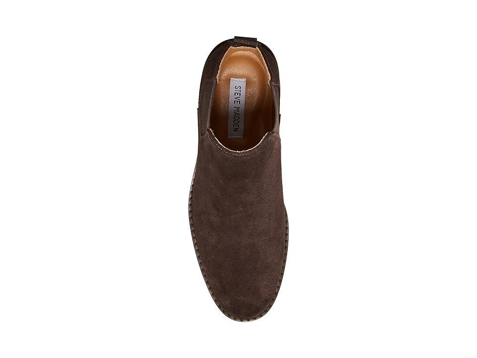 Steve Madden Highline (Chocolate Suede) Men's Boots Product Image