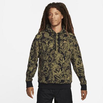 Nike Sportswear Club Fleece Men's Pullover Printed Hoodie Product Image