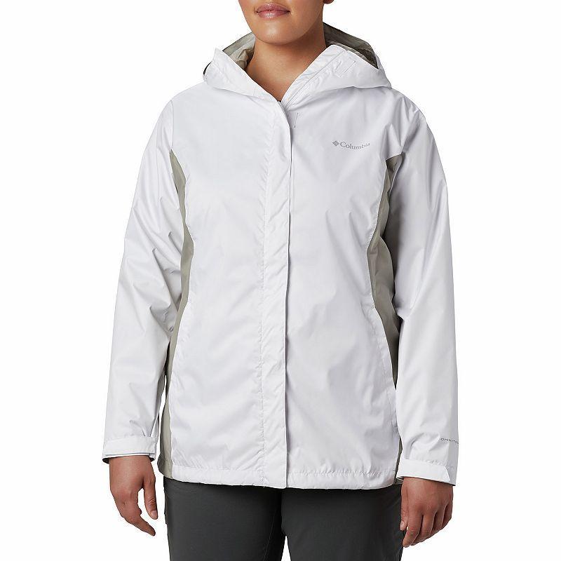 Plus Size Columbia Arcadia II Hooded Packable Jacket, Womens Product Image