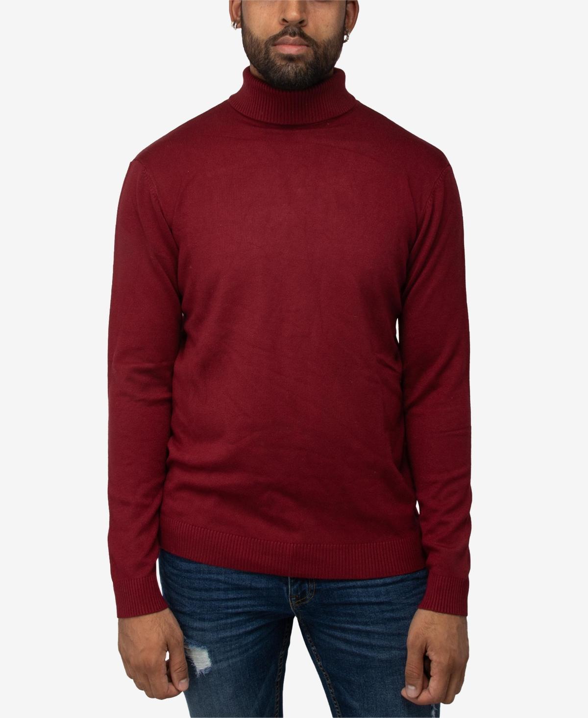 X Ray Mens Turtleneck Sweater - Light Pink Product Image