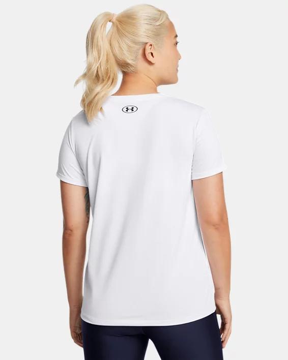 Women's UA Tech™ Script Short Sleeve Product Image