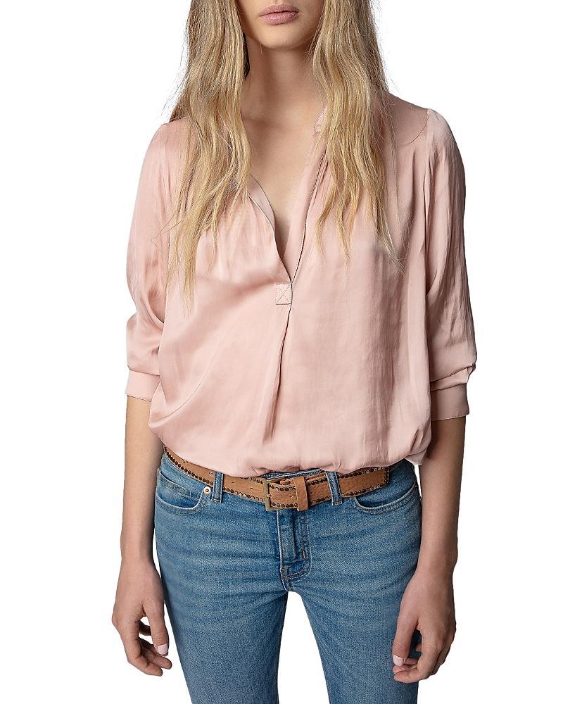 Zadig & Voltaire Tink Satin Blouse Product Image