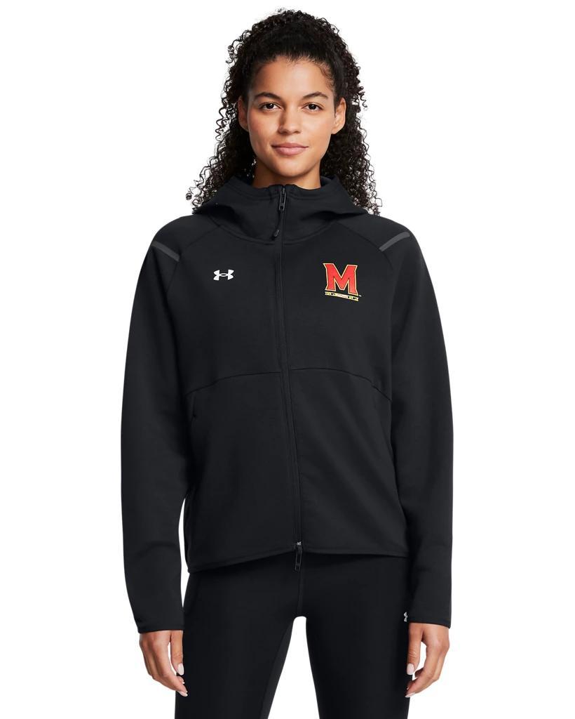 Women's UA Unstoppable Fleece Collegiate Jacket Product Image