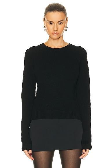 KHAITE Diletta Sweater in Black Product Image