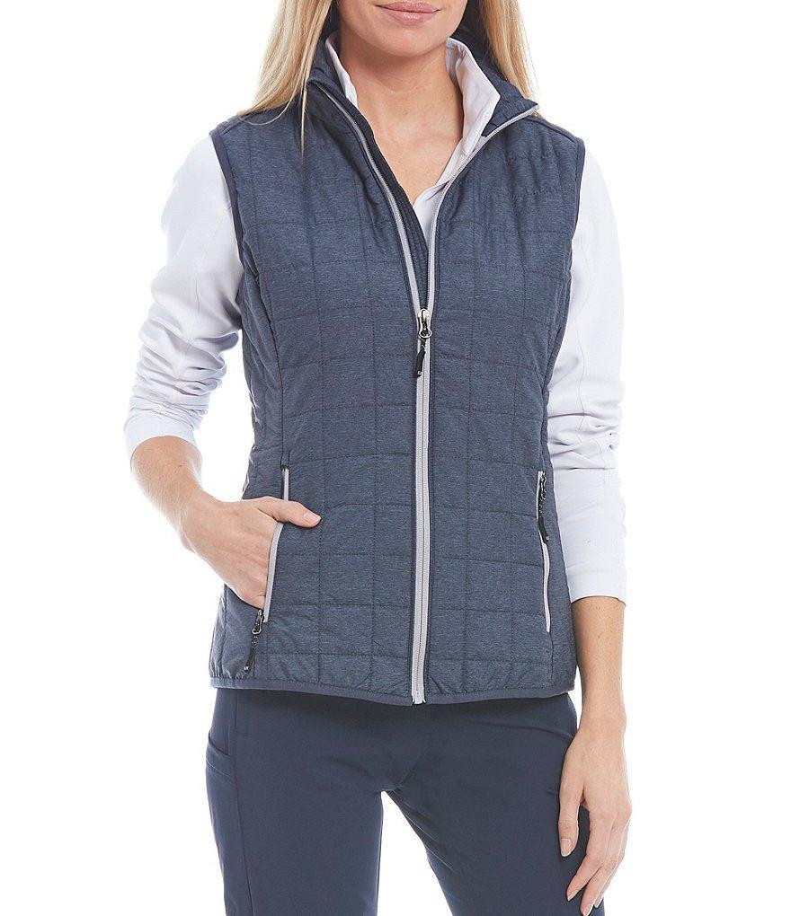 Cutter & Buck Rainier PrimaLoft® Eco Insulated Full Zip Packable Puffer Vest Product Image