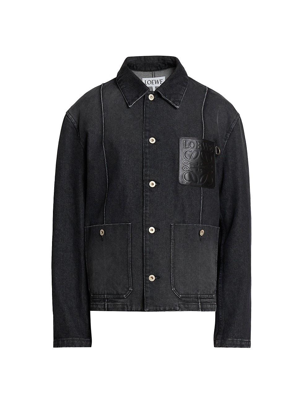 Mens Workwear Denim Jacket Product Image