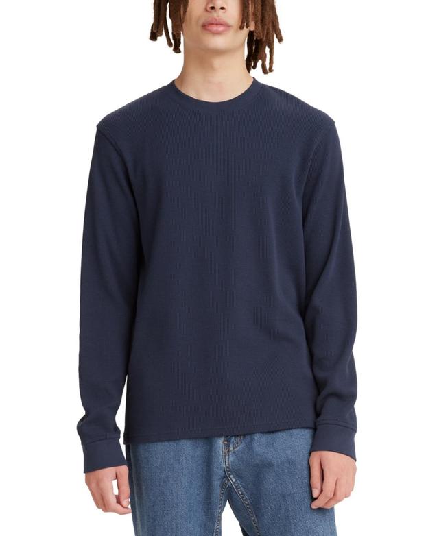 Levis Mens Waffle Knit Thermal Long Sleeve T-Shirt Product Image