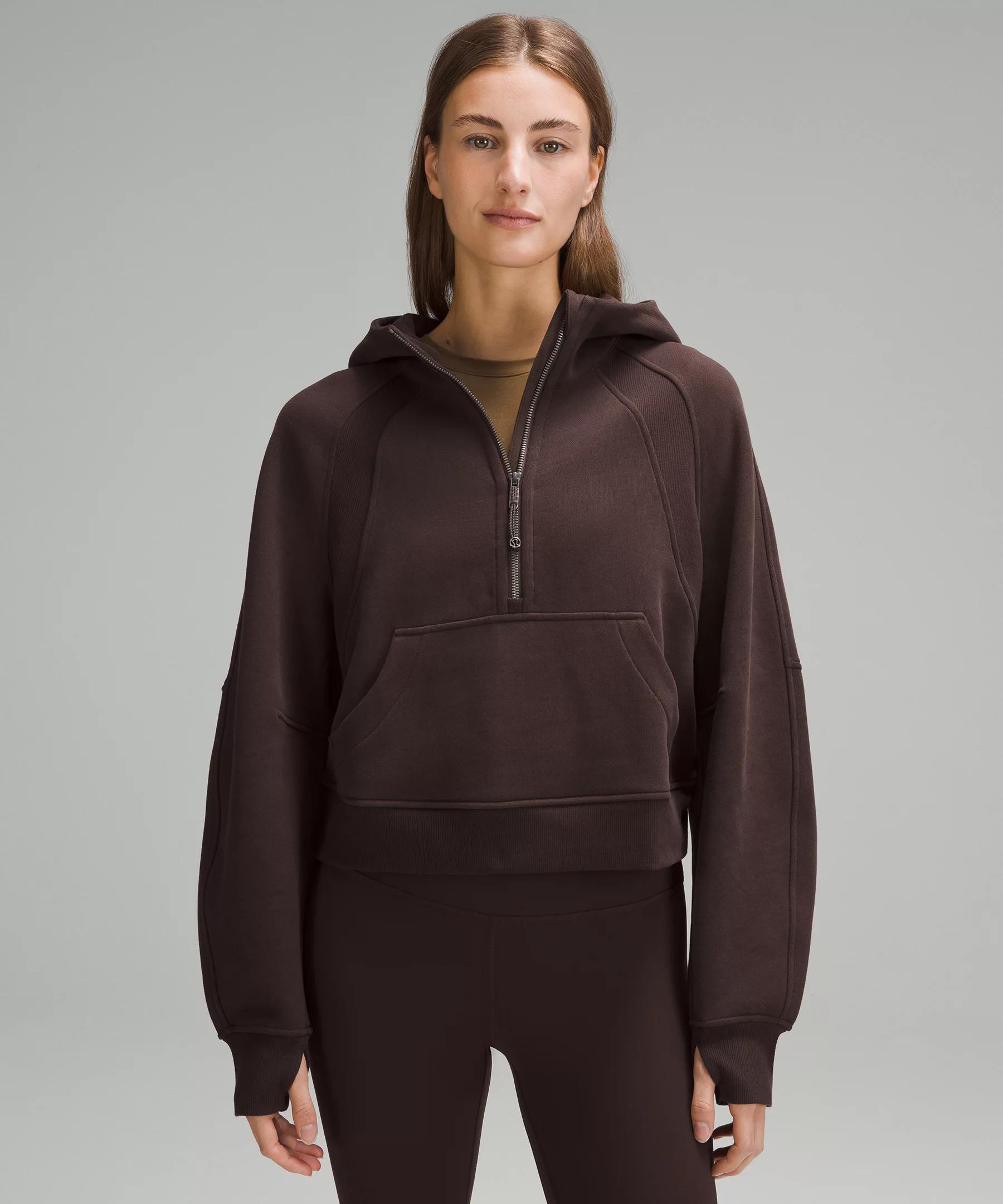 Scuba Oversized Half-Zip Hoodie Product Image