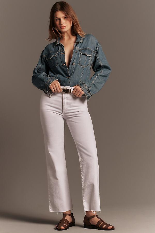 Le Jane Crop High-Rise Straight-Leg Jeans Product Image