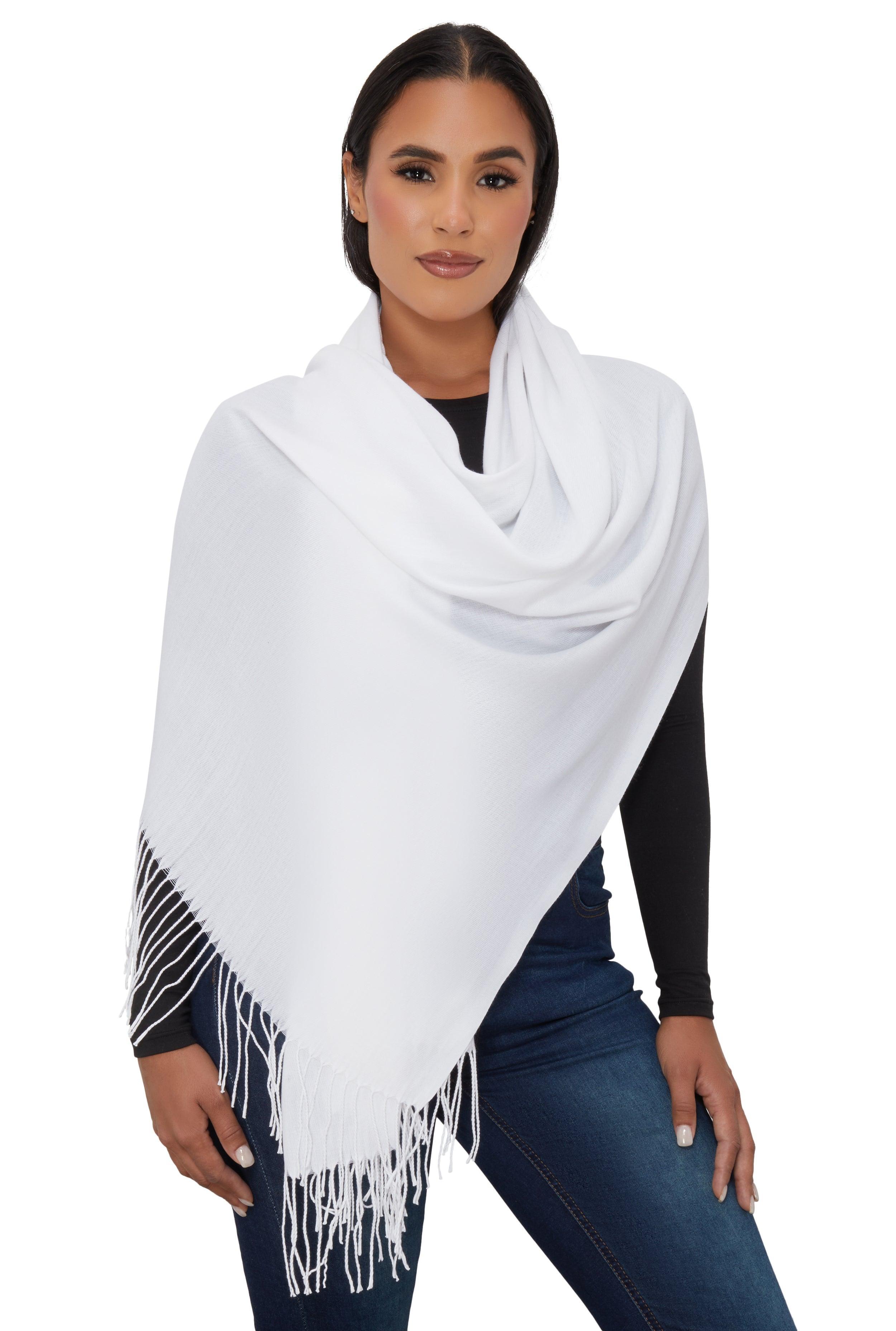 Solid Pashmina Scarf Female Product Image