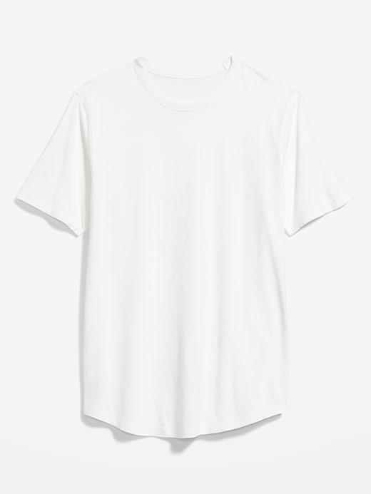 Curved-Hem T-Shirt Product Image