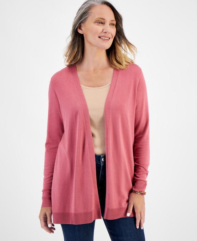 Style & Co Womens Open Front Cardigan Sweater, Created for Macys Product Image