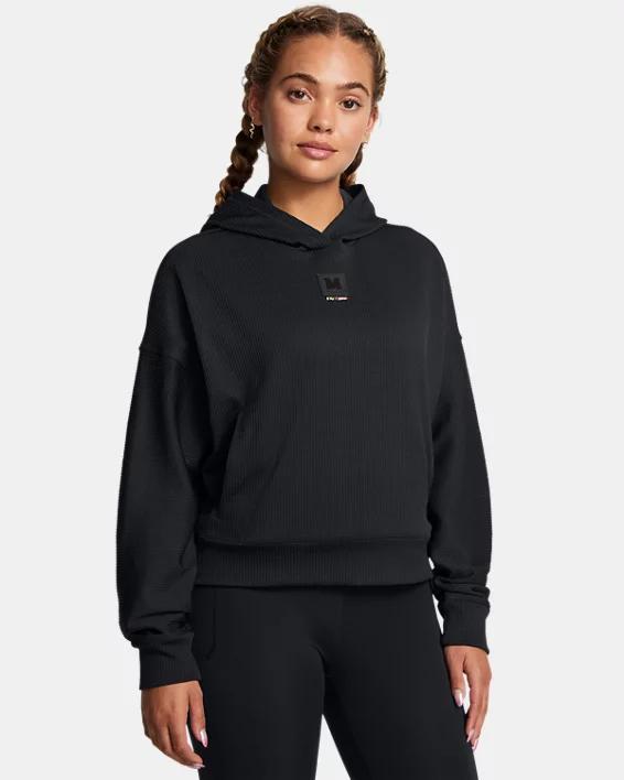 Women's UA Journey Rib Collegiate Hoodie Product Image