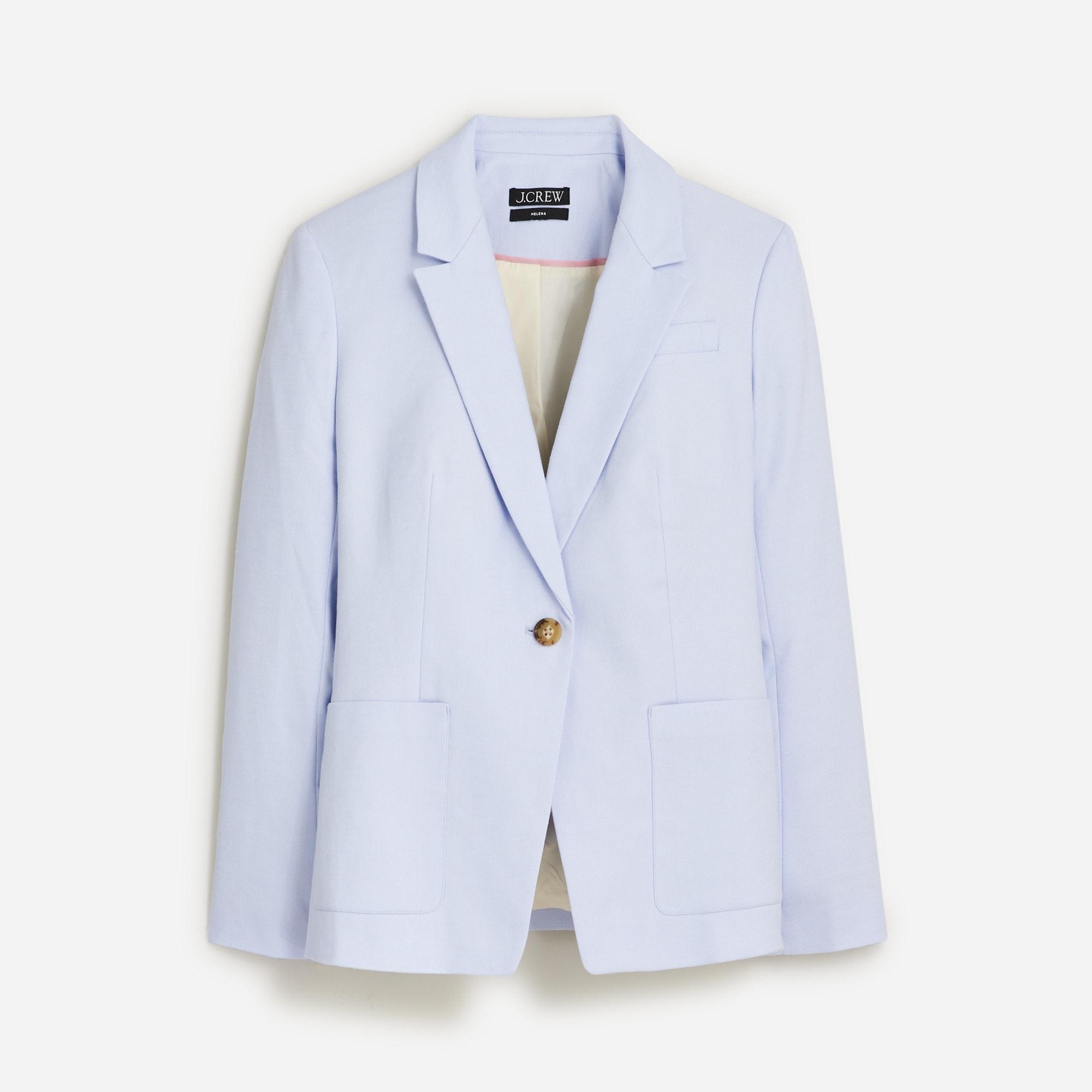 Helena blazer in stretch linen blend Product Image