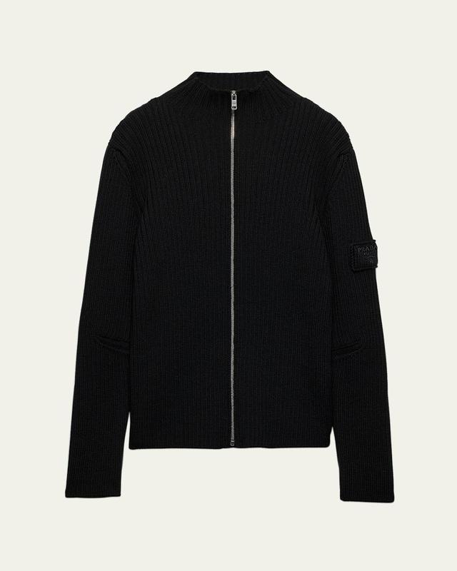 Mens Wool Cardigan Product Image