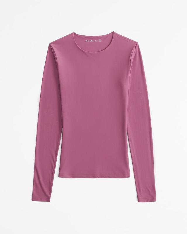 Soft Matte Seamless Tuckable Long-Sleeve Top Product Image