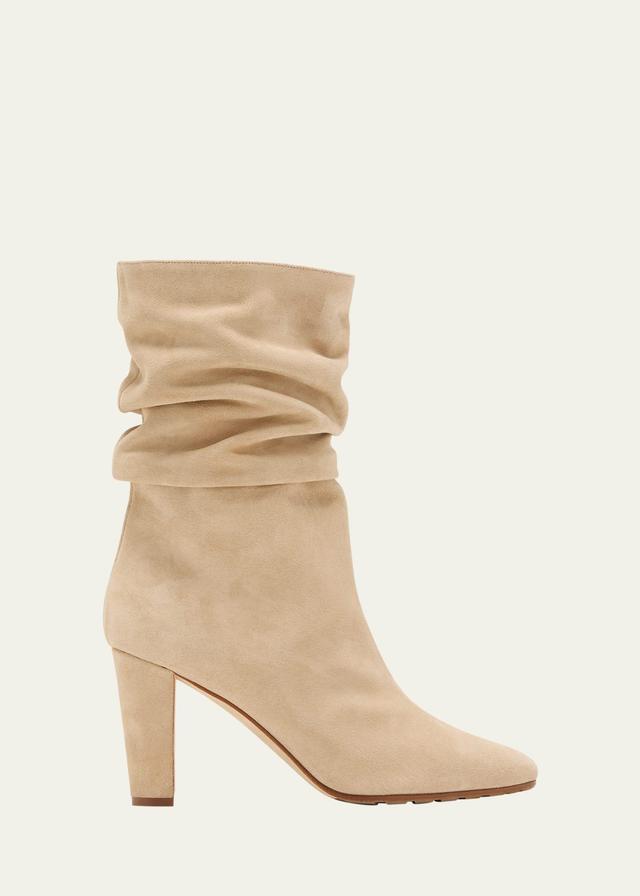 Womens Calasso 90MM Slouchy Suede Booties Product Image