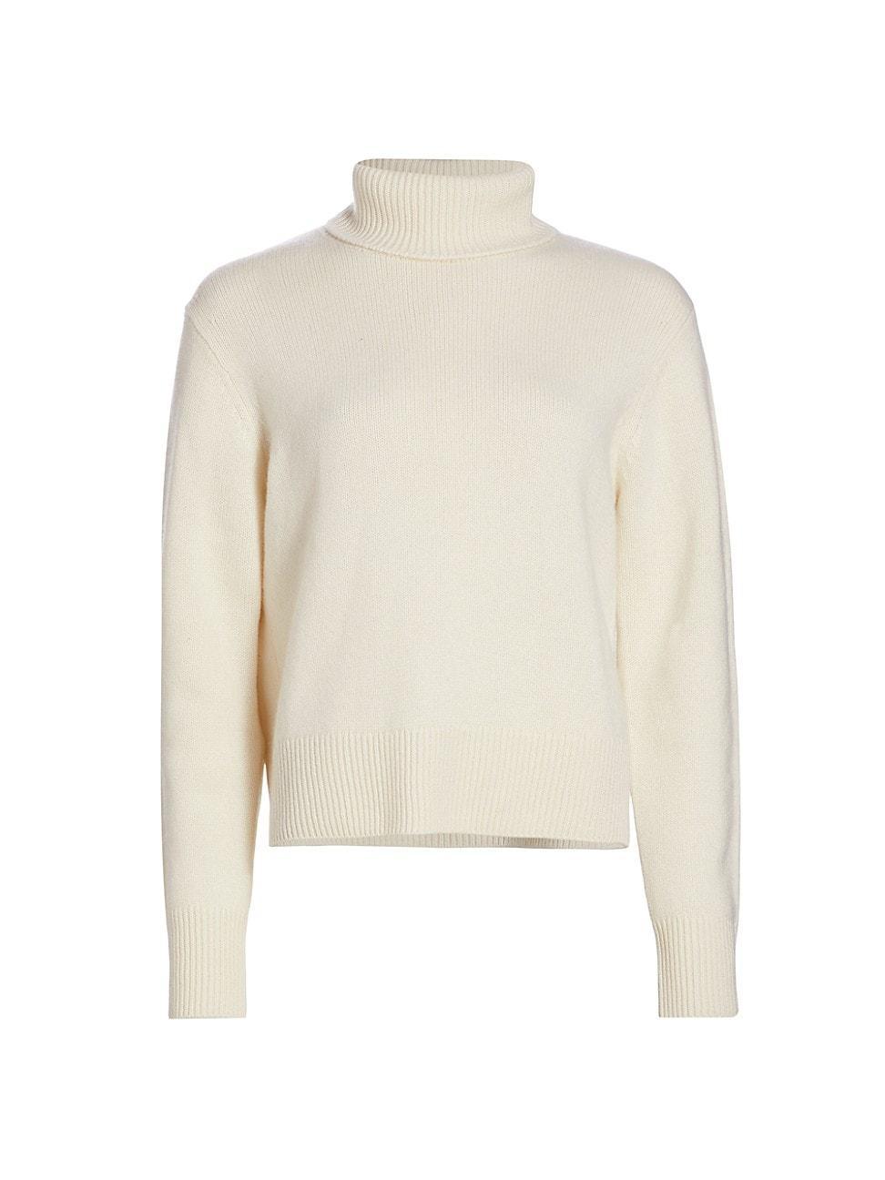 Womens Cashmere Turtleneck Sweater product image