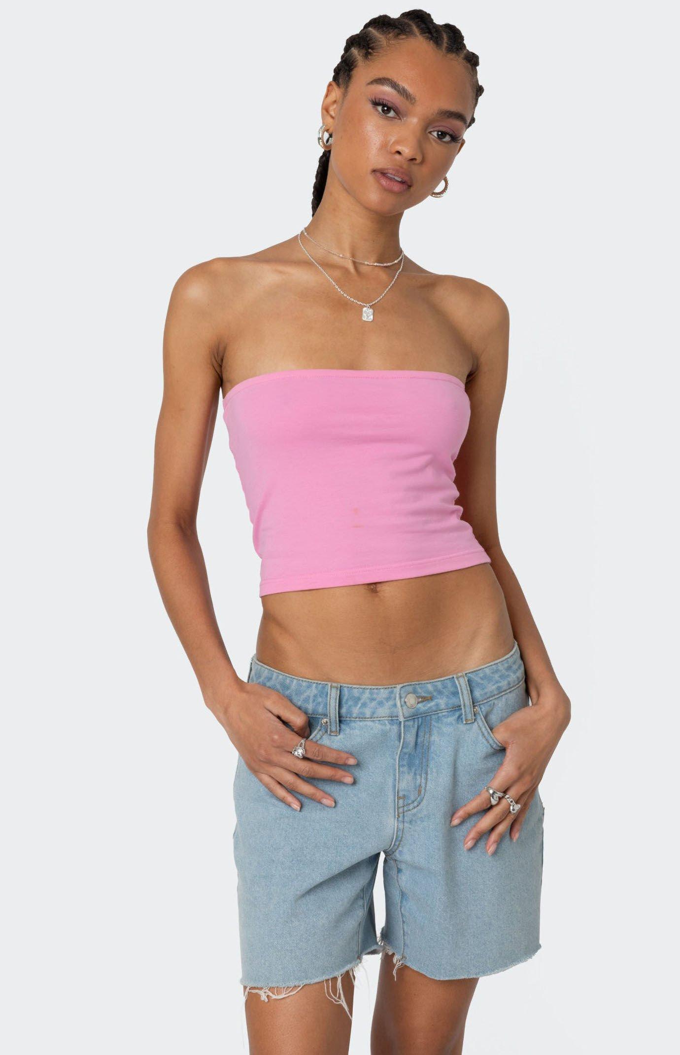 Edikted Women's Basic Tube Top Product Image