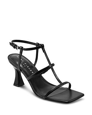 Marc Fisher Ltd. Womens Dennie Square Toe Strappy Mid Heel Sandals Product Image